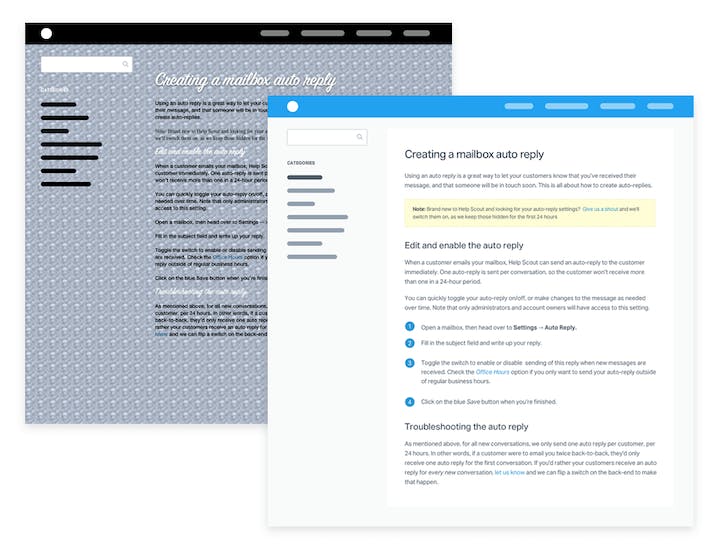 Knowledge base with no design